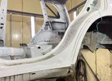 Порог кузова TOYOTA RAV4 2000/Цвет 064 6141242140 ZCA26W 1ZZFE, левый