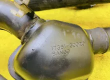 Патрубок интеркулера TOYOTA HIACE 2007 1734330022 KDH205V 2KDFTV, передний