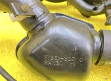Патрубок интеркулера TOYOTA HIACE 2006 1734130080 KDH205V 2KDFTV, передний