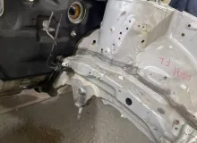 Лонжерон TOYOTA PREMIO 2009 5370220820 ZRT265 2ZR-FE, передний левый
