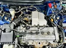 Двигатель HONDA CRV 2000 11000P3F801 RD1 B20B, передний