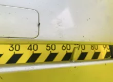 Бампер TOYOTA HIACE 2006 5211926471 KDH205V 2KDFTV, передний
