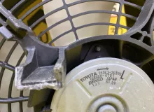 Диффузор радиатора TOYOTA HIACE 2006 1636075030 KDH205V 2KDFTV, передний
