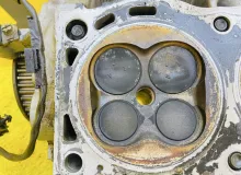 Головка блока цилиндров TOYOTA LAND CRUISER PRADO 2003 1110169136 VZJ121W 5VZFE, передняя правая