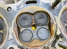 Головка блока цилиндров TOYOTA LAND CRUISER PRADO 2003 1110169136 VZJ121W 5VZFE, передняя правая