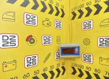 Диффузор радиатора TOYOTA HIACE 2006 1636075030 KDH205V 2KDFTV, передний