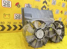 Диффузор радиатора TOYOTA HIACE 2006 1636075030 KDH205V 2KDFTV, передний