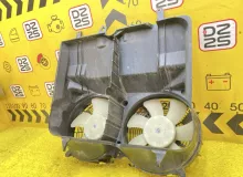 Диффузор радиатора TOYOTA HIACE 2006 1636075030 KDH205V 2KDFTV, передний