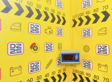 Колпак запасного колеса TOYOTA RAV4 2000/Цвет 064 6477142060 ZCA26W 1ZZFE, задний