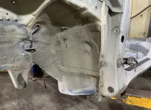 Лонжерон TOYOTA RAV4 2000/Цвет 064 5370242080 ZCA26W 1ZZFE, передний левый