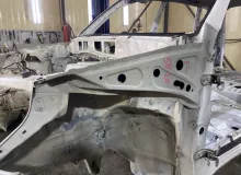 Лонжерон TOYOTA RAV4 2000/Цвет 064 5370242080 ZCA26W 1ZZFE, передний левый