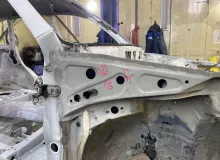 Лонжерон TOYOTA RAV4 2000/Цвет 064 5370142100 ZCA26W 1ZZFE, передний правый
