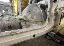 Тазик железный TOYOTA RAV4 2000/Цвет 064 5831142900 ZCA26W 1ZZFE, задний