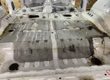 Тазик железный TOYOTA RAV4 2000/Цвет 064 5831142900 ZCA26W 1ZZFE, задний