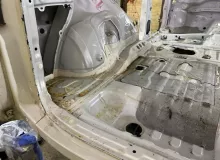 Тазик железный TOYOTA RAV4 2000/Цвет 064 5831142900 ZCA26W 1ZZFE, задний
