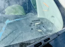 Лобовое стекло NISSAN NV200 2009 72700JX00A M20 HR16DE, переднее
