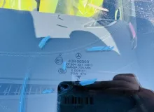 Лобовое стекло Mercedes-Benz CLA-CLASS 2014 A1766702100 WDD117 M270E16|270910|270.910, переднее