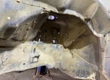 Лонжерон HONDA CRV 2000 60750S10310 RD1 B20B, передний левый