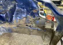 Лонжерон HONDA CRV 2000 60750S10310 RD1 B20B, передний левый