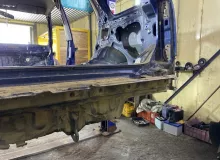 Тазик железный HONDA CRV 2000 04655S10300 RD1 B20B, задний