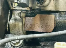 Двигатель TOYOTA LAND CRUISER PRADO 1994 1900067030 KZJ78W 1KZTE, передний