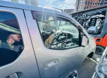 Дверь боковая NISSAN NV200 2011 H010MJX0MA M20 HR16DE, передняя правая