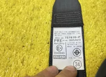 Ремень безопасности ПАРА ПЕРЕД LEXUS CT200H ЛЕВЫЙ|ПРАВЫЙ|2012 7321076050 ZWA10 2ZRFXE, передний