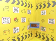 Руль TOYOTA HIACE 2009 4510058010 KDH206V 1KDFTV, передний