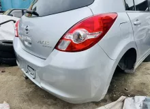 Бампер NISSAN TIIDA 2010 850221JY3A C11 HR15DE, задний