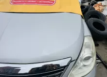 Капот NISSAN TIIDA 2010 F510MED0MA C11 HR15DE, передний