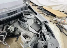 Лонжерон NISSAN TIIDA K23|2010 64181ED000 C11 HR15DE, передний левый
