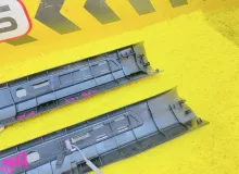 Накладка на порог TOYOTA HARRIER 2014 6791448070 ZSU60W 3ZRFAE, передняя