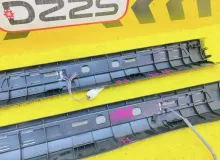 Накладка на порог TOYOTA HARRIER 2014 6791448070 ZSU60W 3ZRFAE, передняя