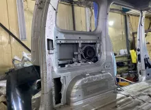Крыло заднее NISSAN NV200 2009/Цвет K23 78101JX00B M20 HR16DE, заднее левое