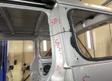 Крыло заднее NISSAN NV200 2009/Цвет K23 78101JX00B M20 HR16DE, заднее левое