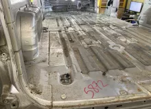 Тазик железный NISSAN NV200 2009/Цвет K23 74512JX00C M20 HR16DE, задний