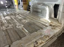 Тазик железный NISSAN NV200 2009/Цвет K23 74512JX00C M20 HR16DE, задний