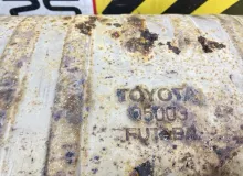 Глушитель TOYOTA LAND CRUISER 2003 1740350151 UZJ100W 2UZFE, задний