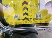 Стекло двери NISSAN NV200 2009/Цвет K23 82300JX57D VM20 HR16DE, заднее правое