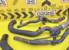 Патрубок интеркулера TOYOTA HIACE 2009 1734230062 KDH206V 1KDFTV, передний