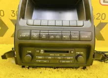 Магнитофон TOYOTA LAND CRUISER PRADO 2003 8611160080 VZJ121W 5VZFE, передний