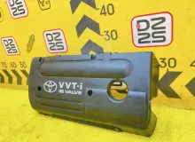 Пластиковая крышка на двс TOYOTA WISH 2007/Цвет 1F7 1121222150 ZNE10G 1ZZFE, передняя