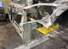 Лонжерон TOYOTA WISH 2007/Цвет 1F7 5370268010 ZNE10G 1ZZFE, передний левый