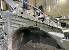 Лонжерон TOYOTA WISH 2007/Цвет 1F7 5370168010 ZNE10G 1ZZFE, передний правый