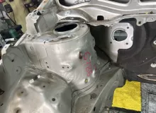 Лонжерон TOYOTA WISH 2007/Цвет 1F7 5370168010 ZNE10G 1ZZFE, передний правый