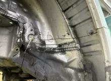 Порог кузова TOYOTA WISH 2007/Цвет 1F7 6131168010 ZNE10G 1ZZFE, передний правый