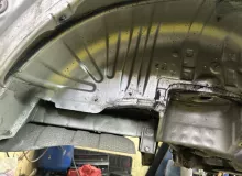 Крыло заднее TOYOTA WISH 2007/Цвет 1F7 6160168010 ZNE10G 1ZZFE, заднее правое