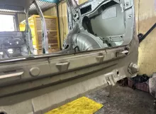 Тазик железный TOYOTA WISH 2007/Цвет 1F7 5831168011 ZNE10G 1ZZFE, задний