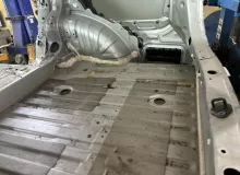 Тазик железный TOYOTA WISH 2007/Цвет 1F7 5831168011 ZNE10G 1ZZFE, задний