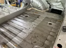Тазик железный TOYOTA WISH 2007/Цвет 1F7 5831168011 ZNE10G 1ZZFE, задний